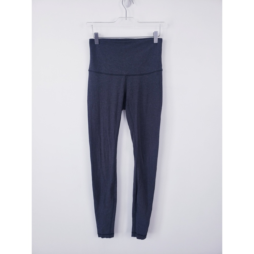 Lululemon Wunder Under High-Rise Legging Charcoal Heather Grey Leggings Size 6